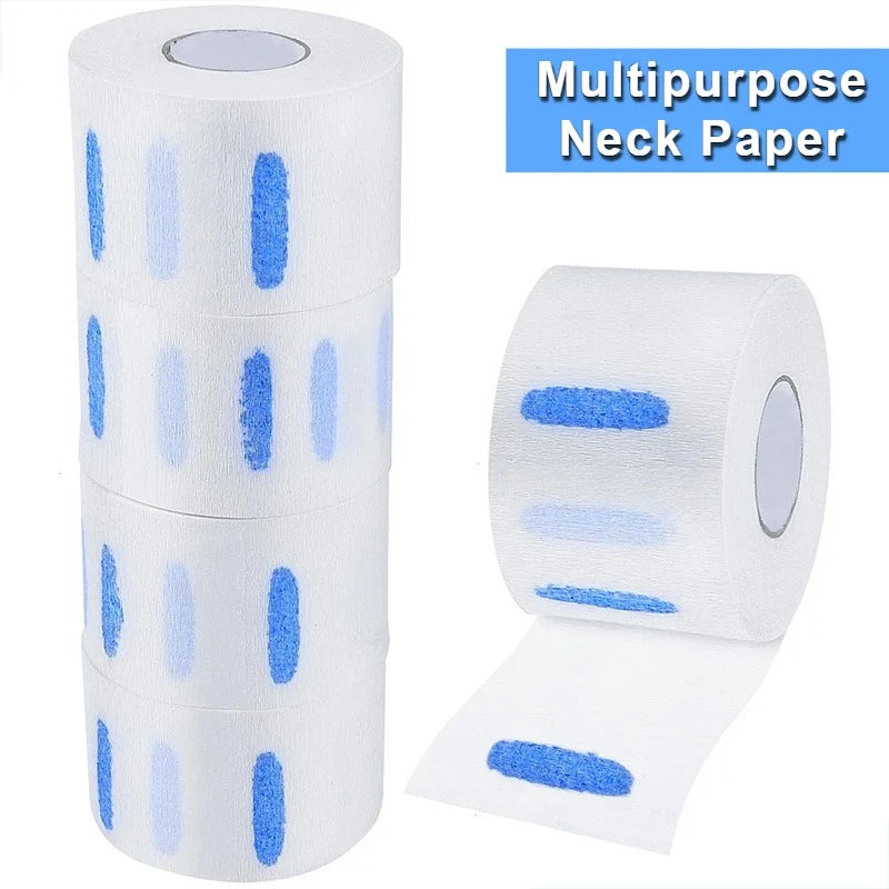 Salon Neck Paper Strips – Stretchy Disposable Hairdressing Cover