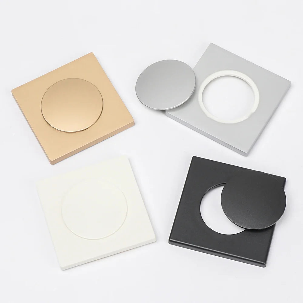 86Type ABS Wall Wire Hole Cover Air-conditioning Dust Pipe Plug