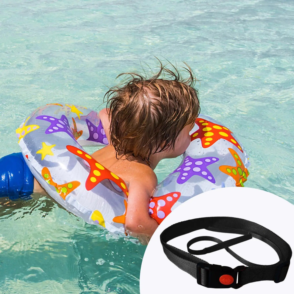 Swim Training Belt & Resistance Tether Cord | Pool Workout