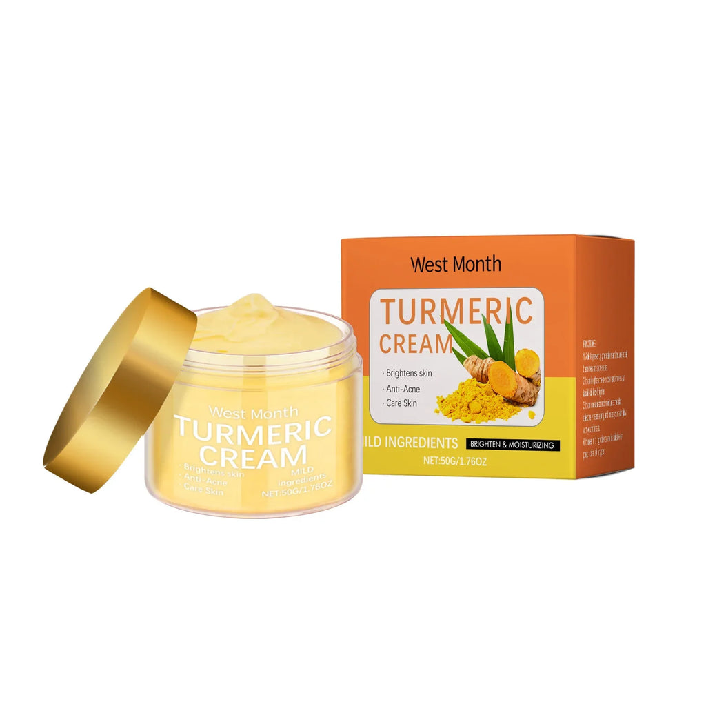 Turmeric Brightening Moisturizing Cream 50g – Daily Face Care