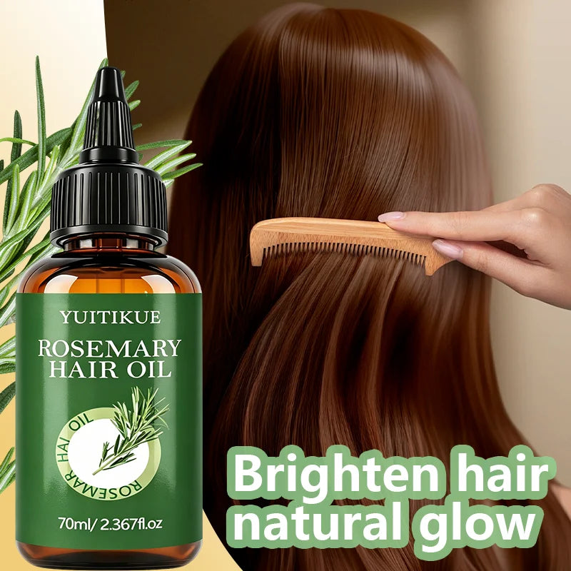 YUITIKUE Rosemary Hair Oil – Scalp Nourishment & Breakage Repair
