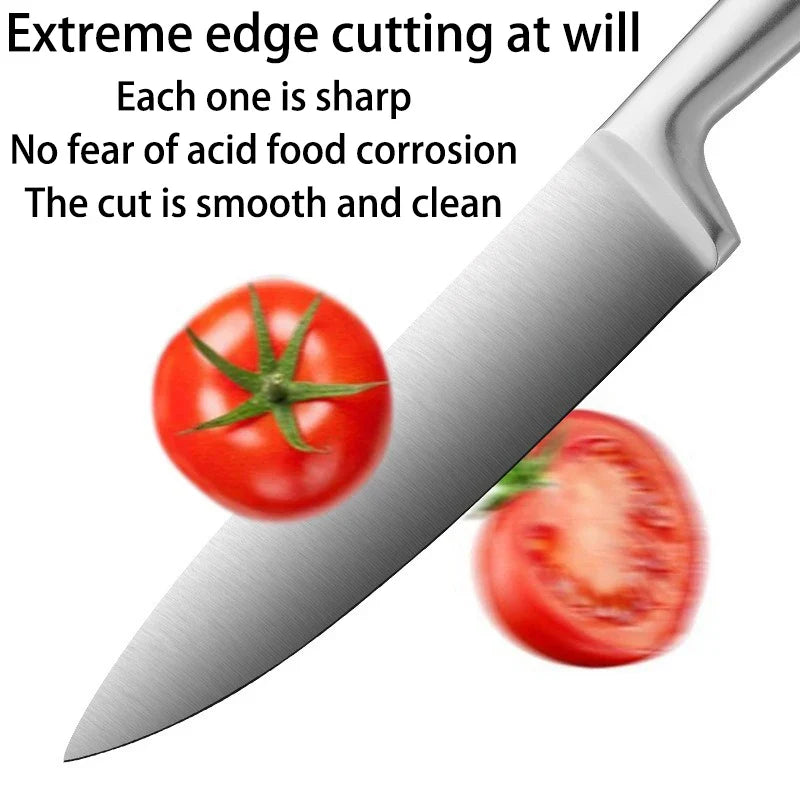 5-Piece Stainless Steel Kitchen Knife Set – All-Purpose