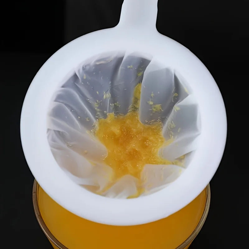 100 Mesh Fine Filter Hanging Strainer Home Brewing Wine Tea Kitchen