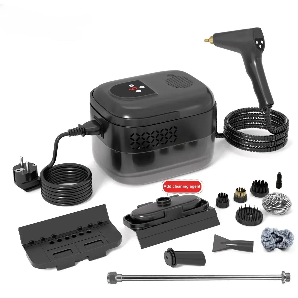 1500W High Pressure Steam Cleaner with Remote Control