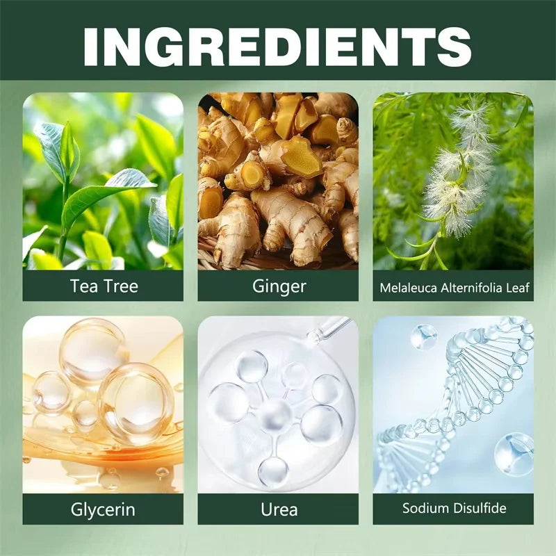 Ginger Nail Repair Serum – Restore Discolored & Uneven Nails