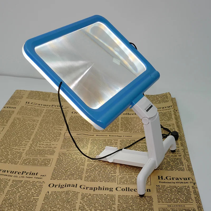 2X Hands-Free Neck Magnifier – Flexible Magnifying Glass Loupe