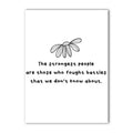 Nordic Minimalist Inspirational Quote Canvas Wall Art Print