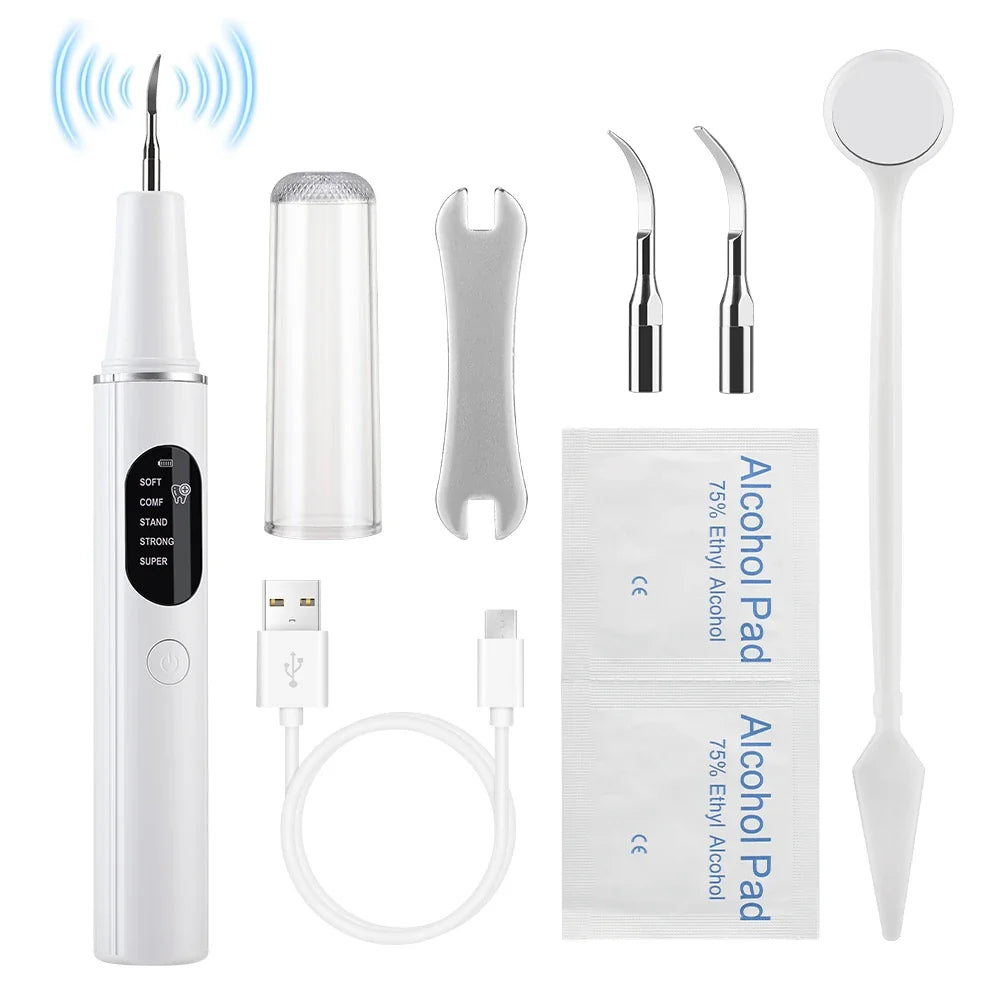 AFDEAL Sonic Teeth Cleaner – 5 Modes, UV Sanitizing, IPX6