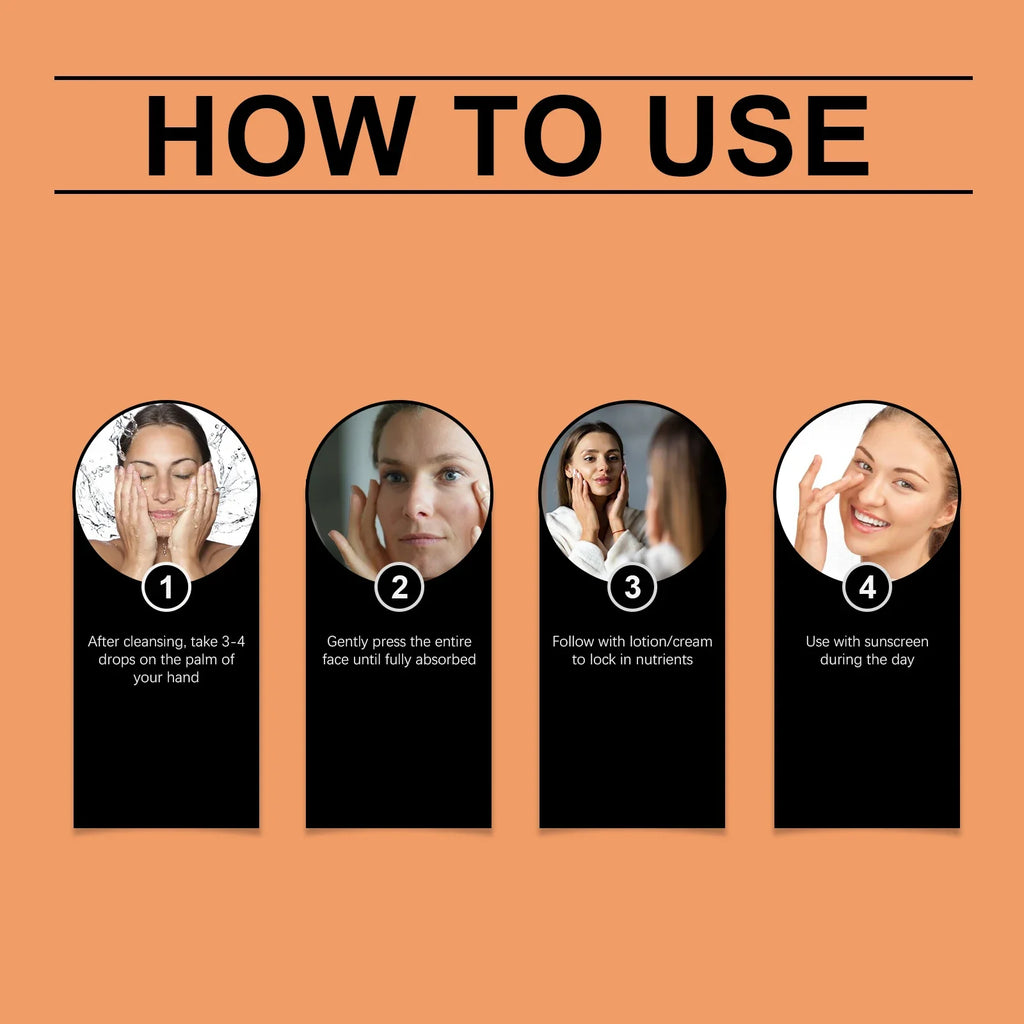 Vitamin C & Hyaluronic Acid Face Serum – Brighten & Hydrate