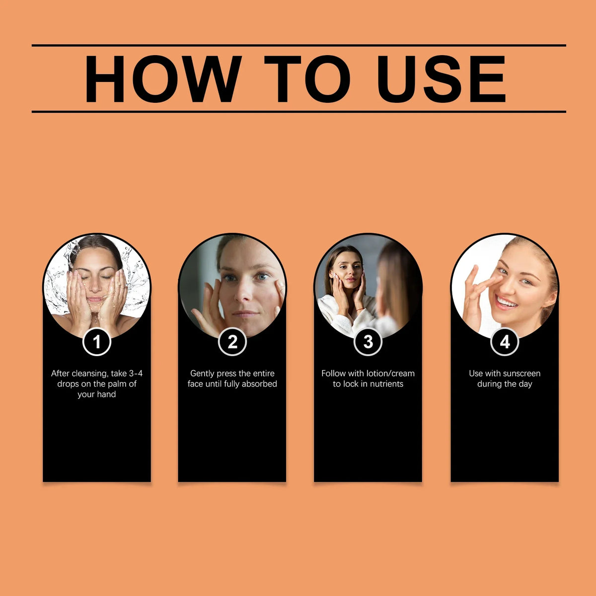 Vitamin C & Hyaluronic Acid Face Serum – Brighten & Hydrate