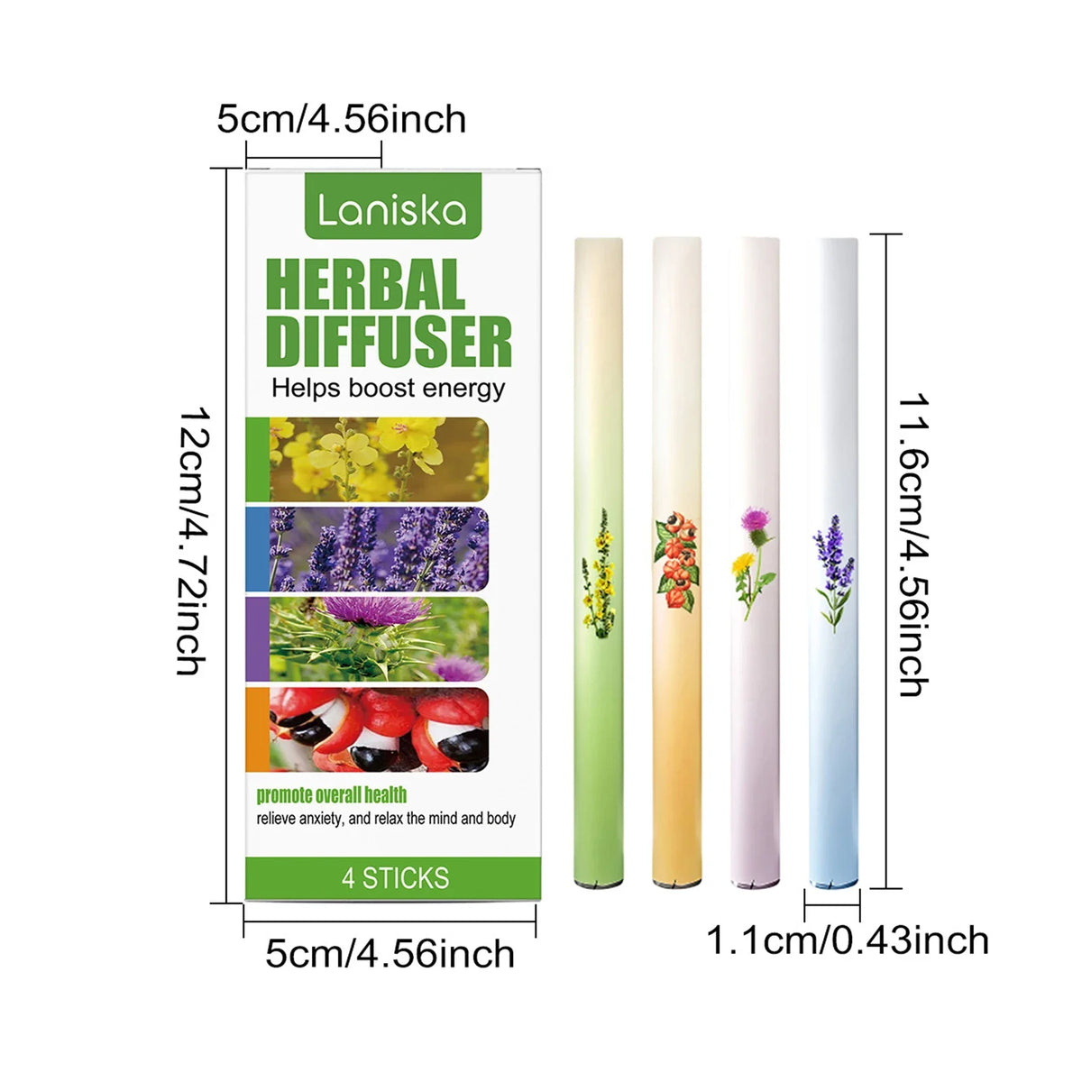 Herbal Care Moisturizing Stick Set 4pcs – Natural Dry Skin