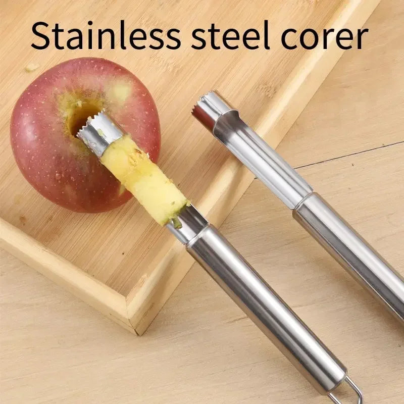 Apple Corer Stainless Steel Pear Fruit Vegetable Tools Core Seed