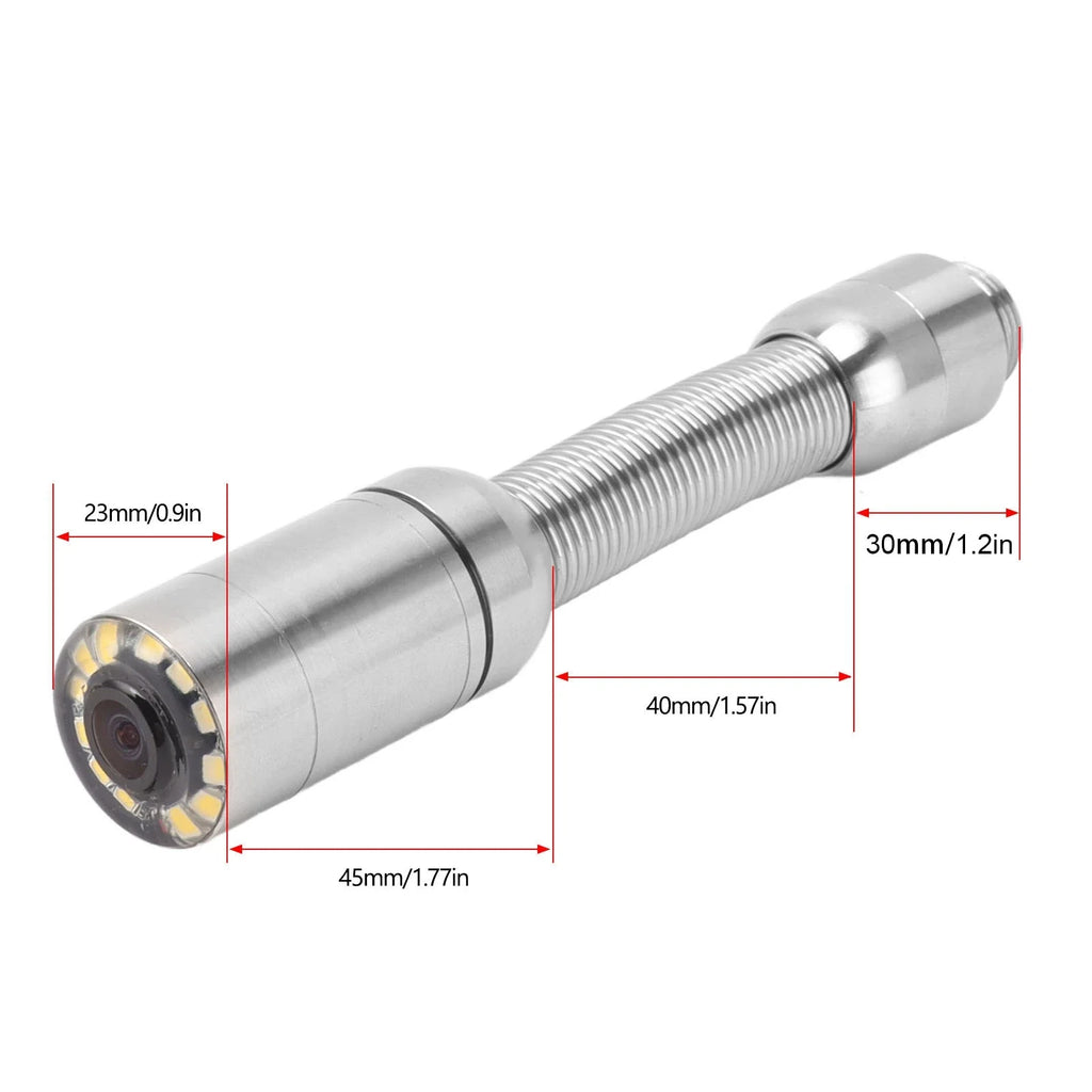 Sewer Inspection Camera Head Professional IP68 Waterproof Pipe Drain