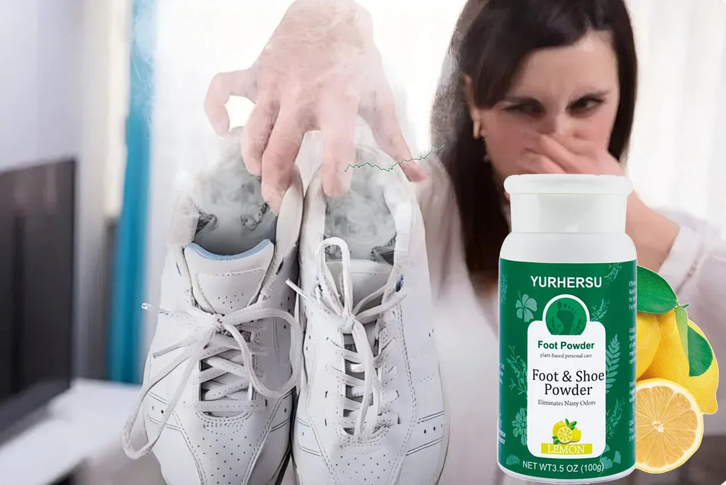 YURHERSU Lemon Foot Deodorant Powder – Fresh & Dry All Day