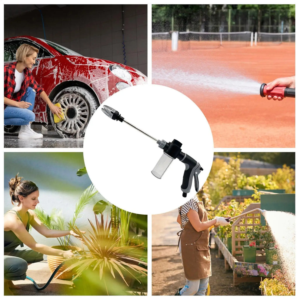 Portable Pressure Washer Gun | Adjustable Nozzle Car & Garden