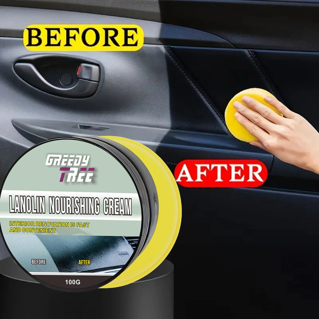 Car Plastic Restorer & Crystal Wax – Bumper, Trim & Leather
