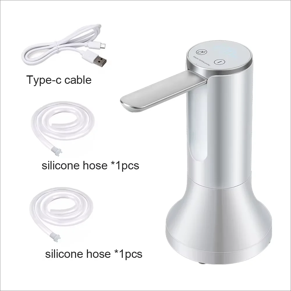 HOMEFISH Electric Water Bottle Pump | 1200mAh, LED, 3 Settings