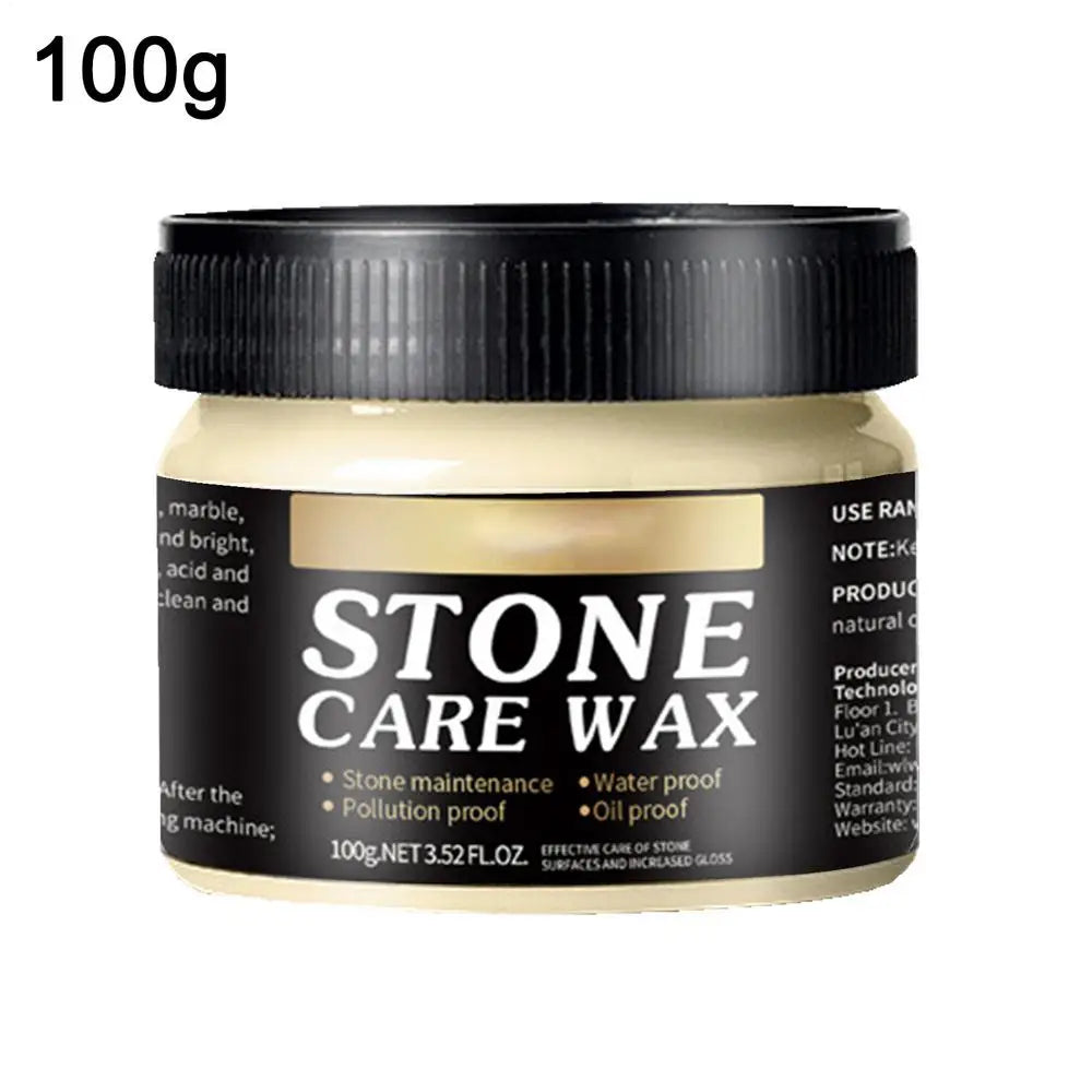 Stone Polishing Wax 100g – Marble, Granite & Tile Care