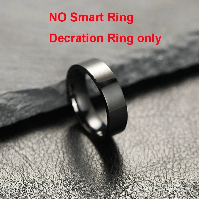 NFC Ceramic Smart Ring | Sleep, Heart Rate & Fitness Tracker