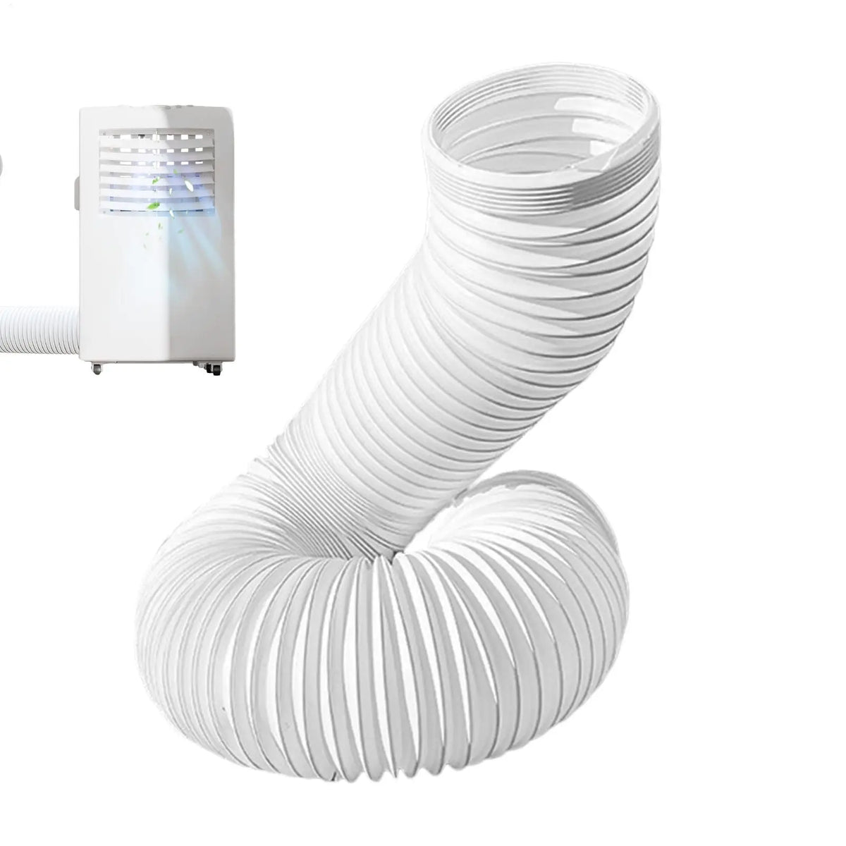 Portable AC Exhaust Hose – Adjustable Flexible Universal Duct