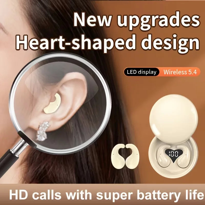 SK28 Bluetooth Sleep Earphones – Wireless Touch Control Earbuds