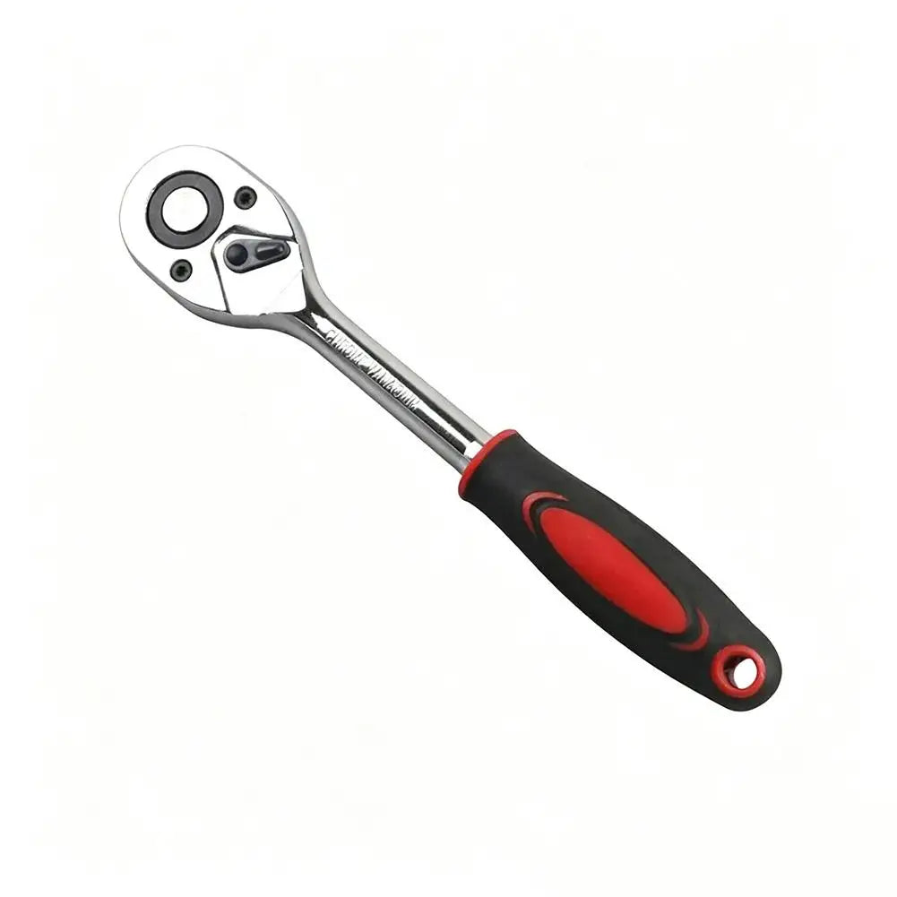 Quick Ratchet Wrench 1/4" 3/8" 1/2" Chrome Vanadium Steel Tool