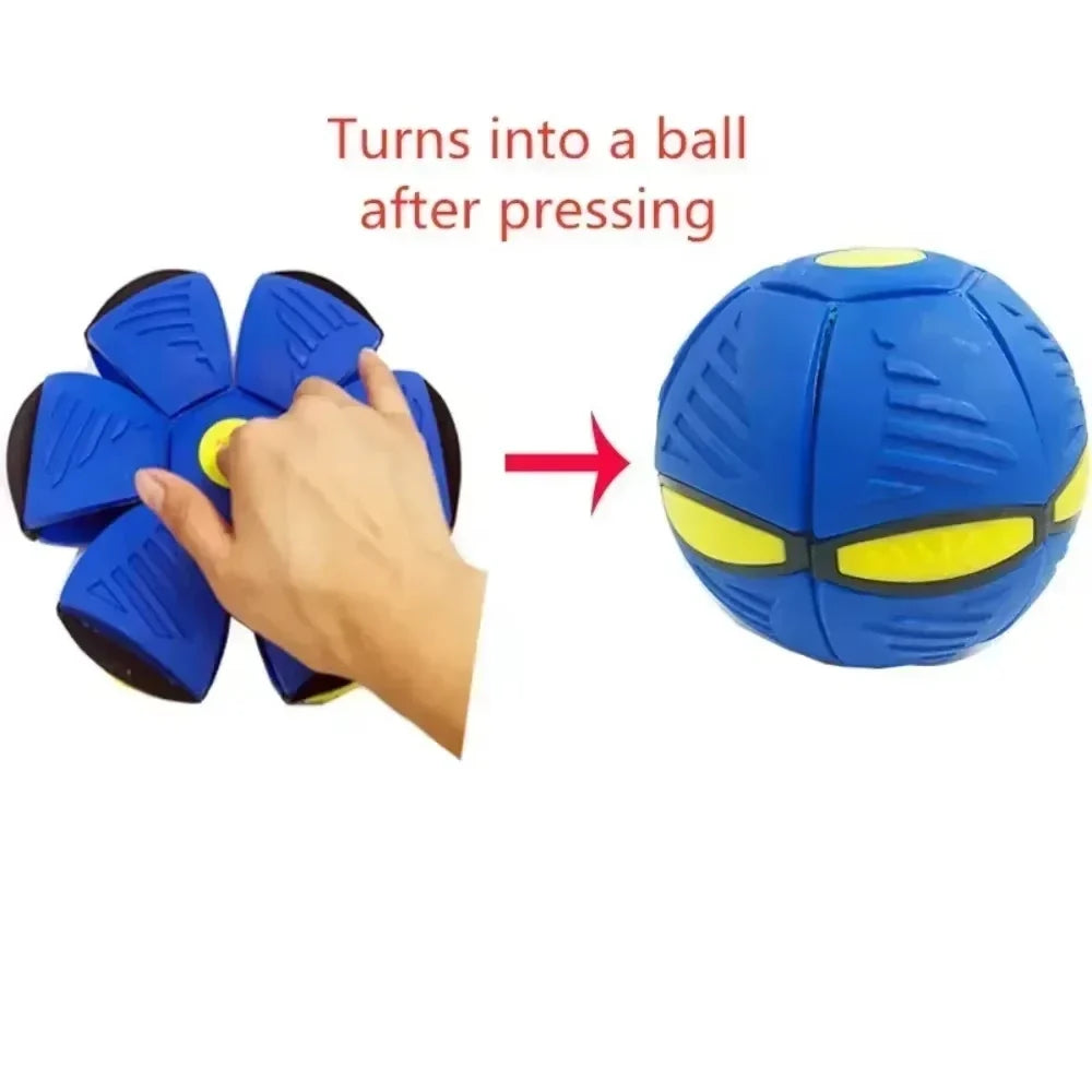 Magic Flying Saucer Stomp Ball – Kids & Pets Indoor Outdoor Toy