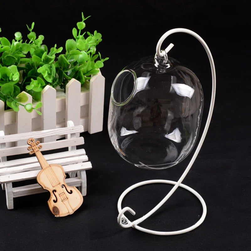 Hanging Glass Vase Creative Transparent Ornaments Bottle Hydroponic