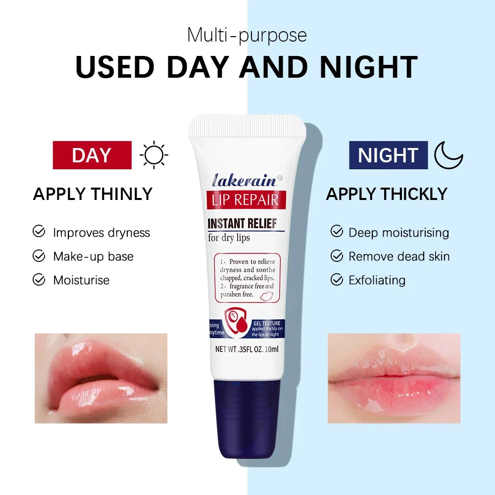 Lot Lip Repair Gel Moisturizing Instant Relief Dry Lips Liquid Balm
