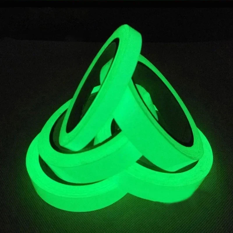 Glow in the Dark Tape 5M – Self-Adhesive Luminous Safety Tape