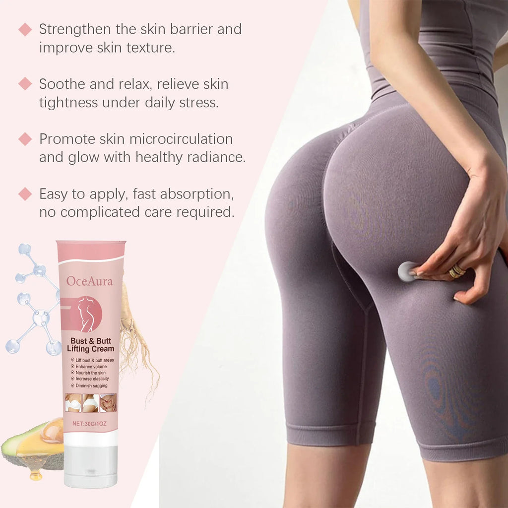 OceAura Bust & Hip Firming Cream | Moisturizing Body Nourisher
