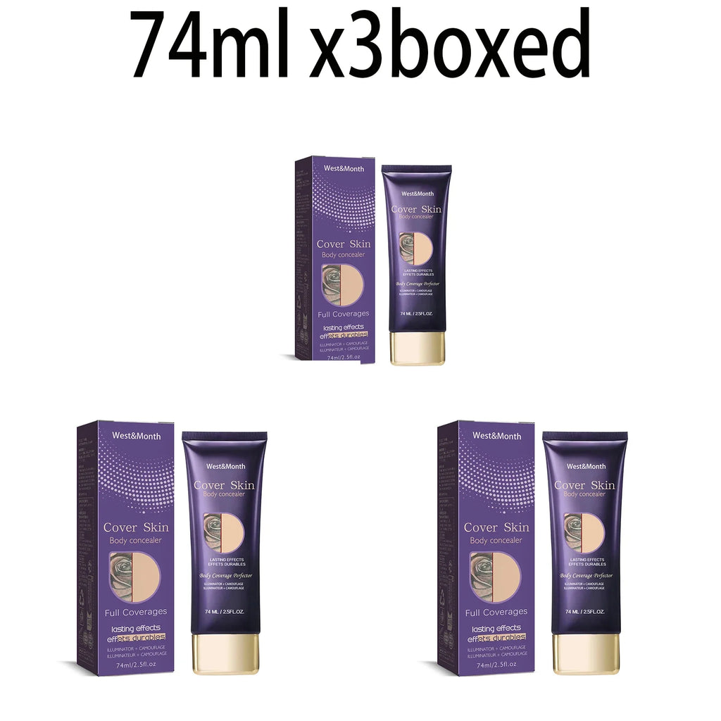 Waterproof Tattoo Concealer Body Cover Cream 74ml | WEST MONTH