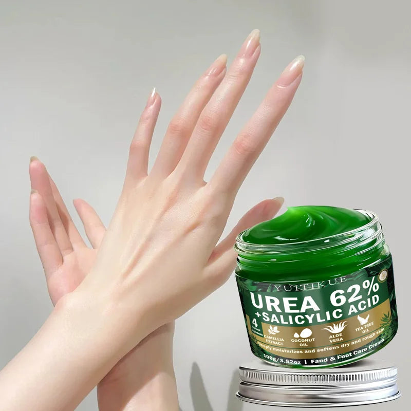 YUITIKUE 62% Urea & Salicylic Acid Body Cream – Deep Moisturizer