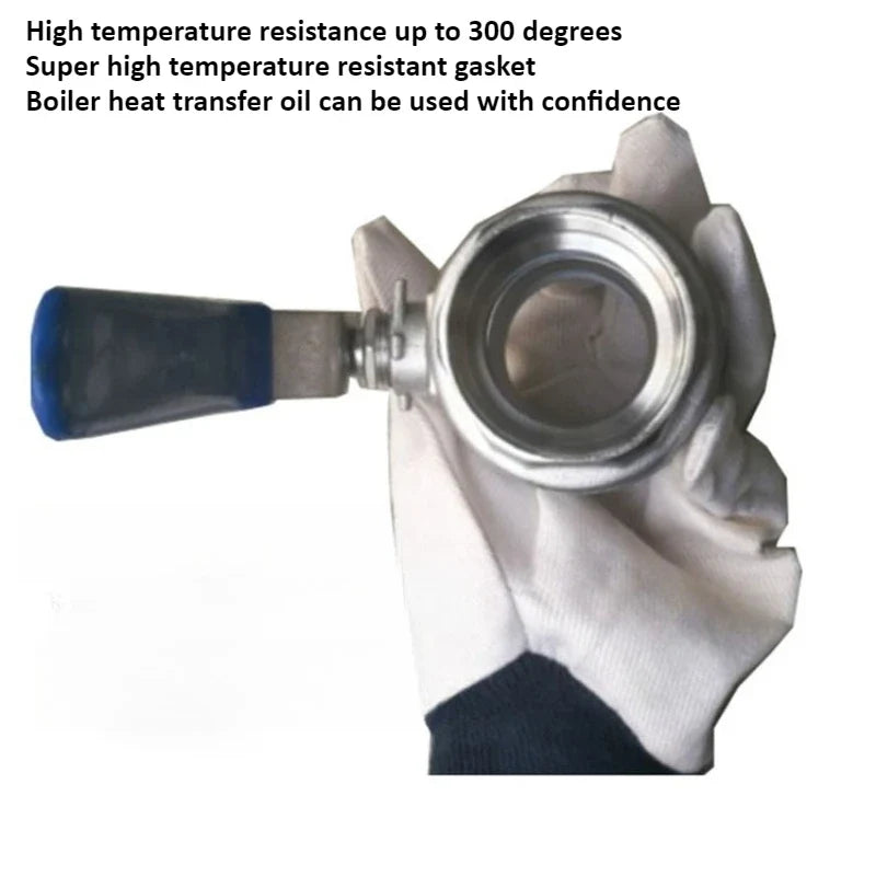304 Stainless Steel BSP Ball Valve 1/4" to 2" Female Thread