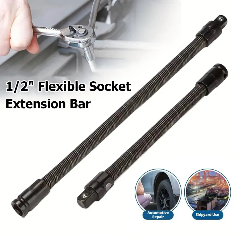 1 2 Flexible Extension Bar 250 Torque Shaft Drive Socket Rod Ratchet