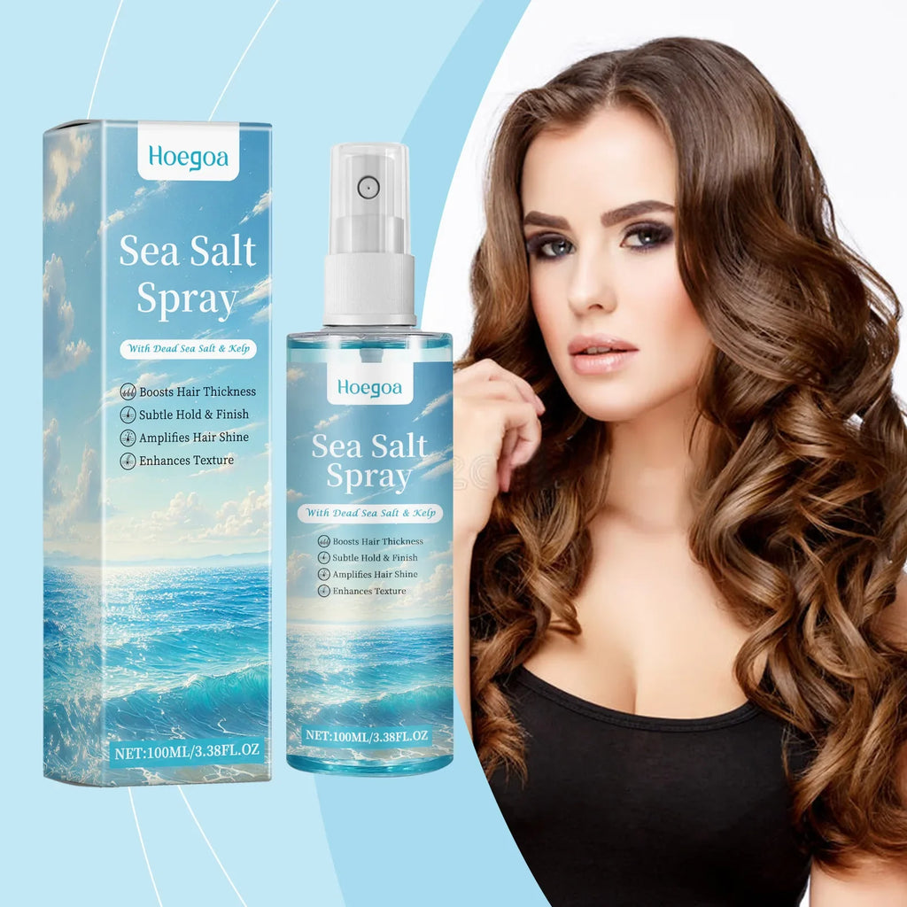 HOEGOA Sea Salt Curl Spray – Volume, Hold & Shine | 100ml