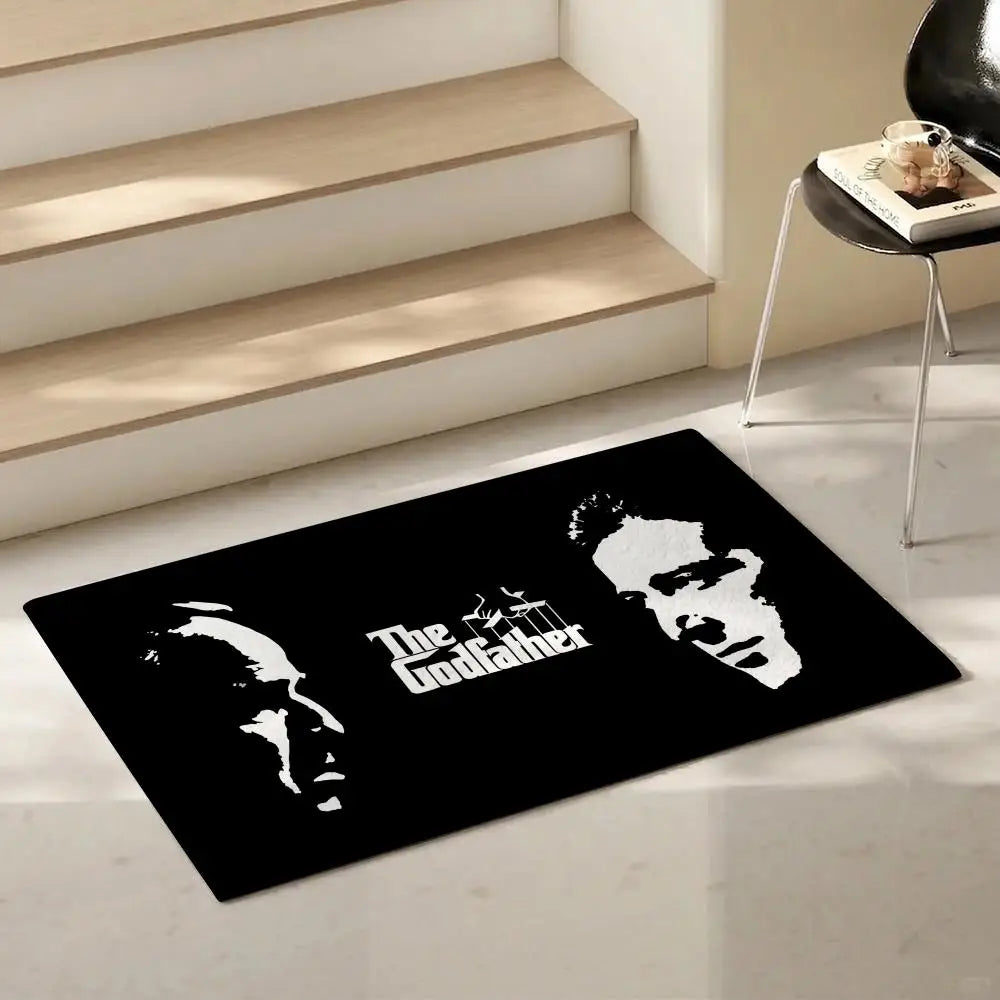 The Godfather Flannel Floor Mat – Non-Slip Indoor Rug