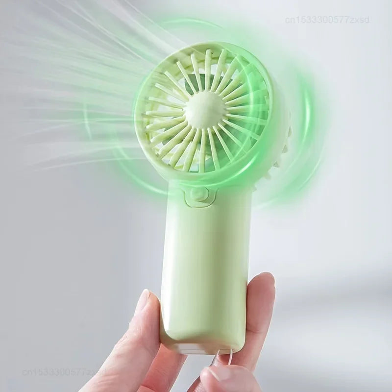 Cute Mini Portable Handheld Fan – Lightweight Pocket Fan