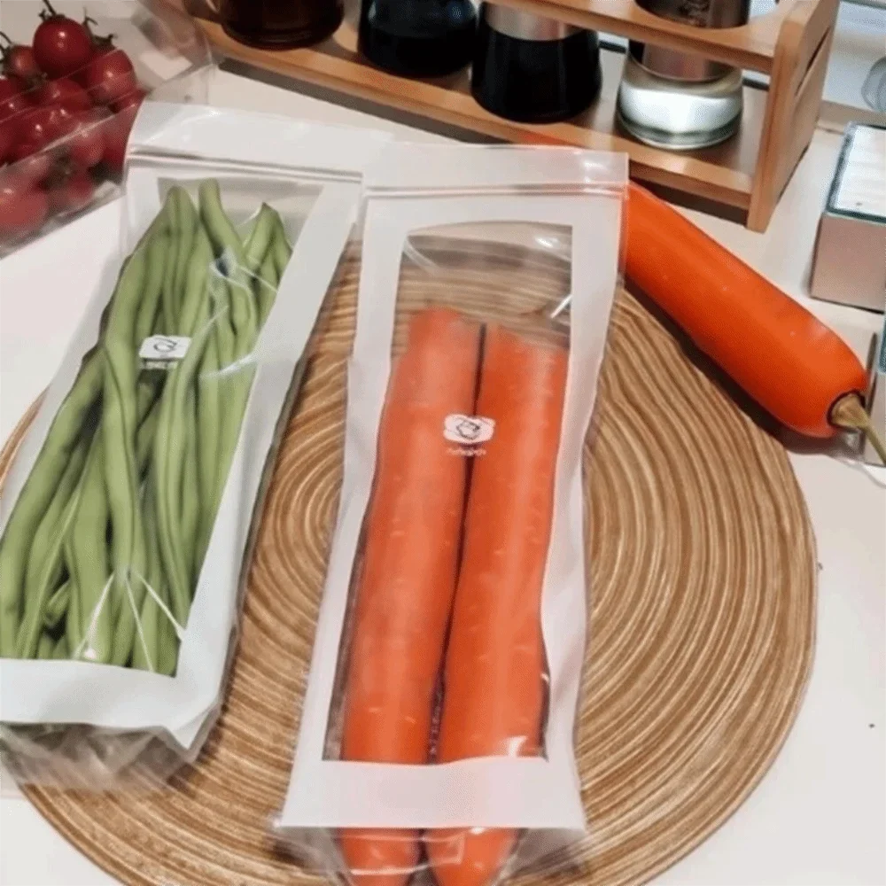 BPA-Free Sealed Leak-Proof Fridge Food Storage Bags – 50pcs