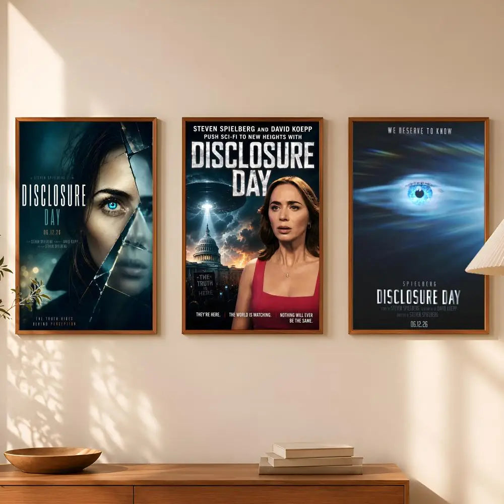 Movie Disclosure Day HD Self-Stick Wall Art Poster – Waterproof