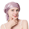 100% Mulberry Silk Sleep Beanie – Night Cap & Hair Wrap