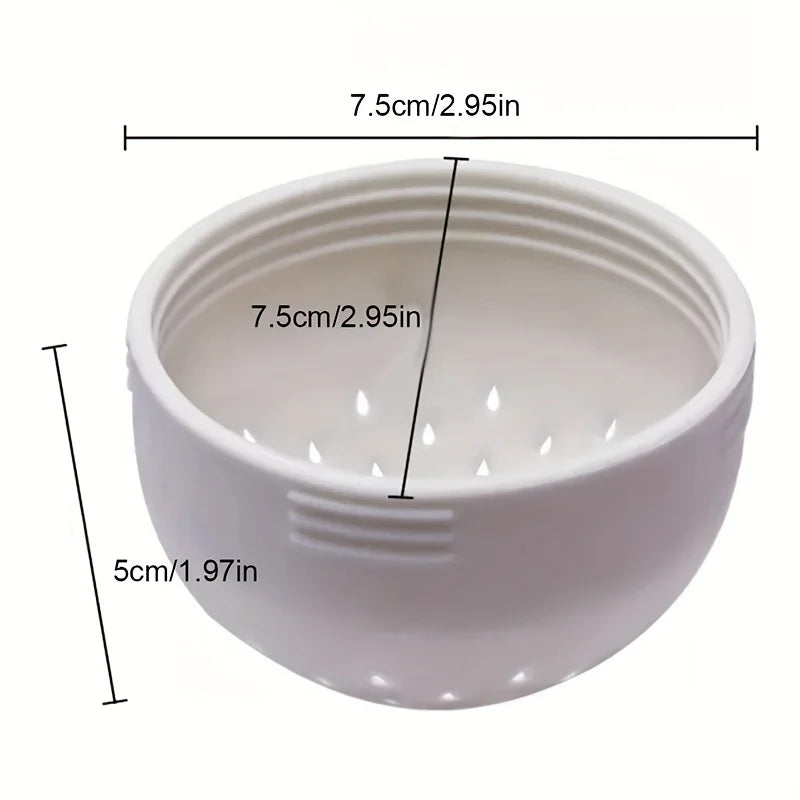 2-Pack Silicone Can Strainer – Mini Kitchen Sieve & Drainer