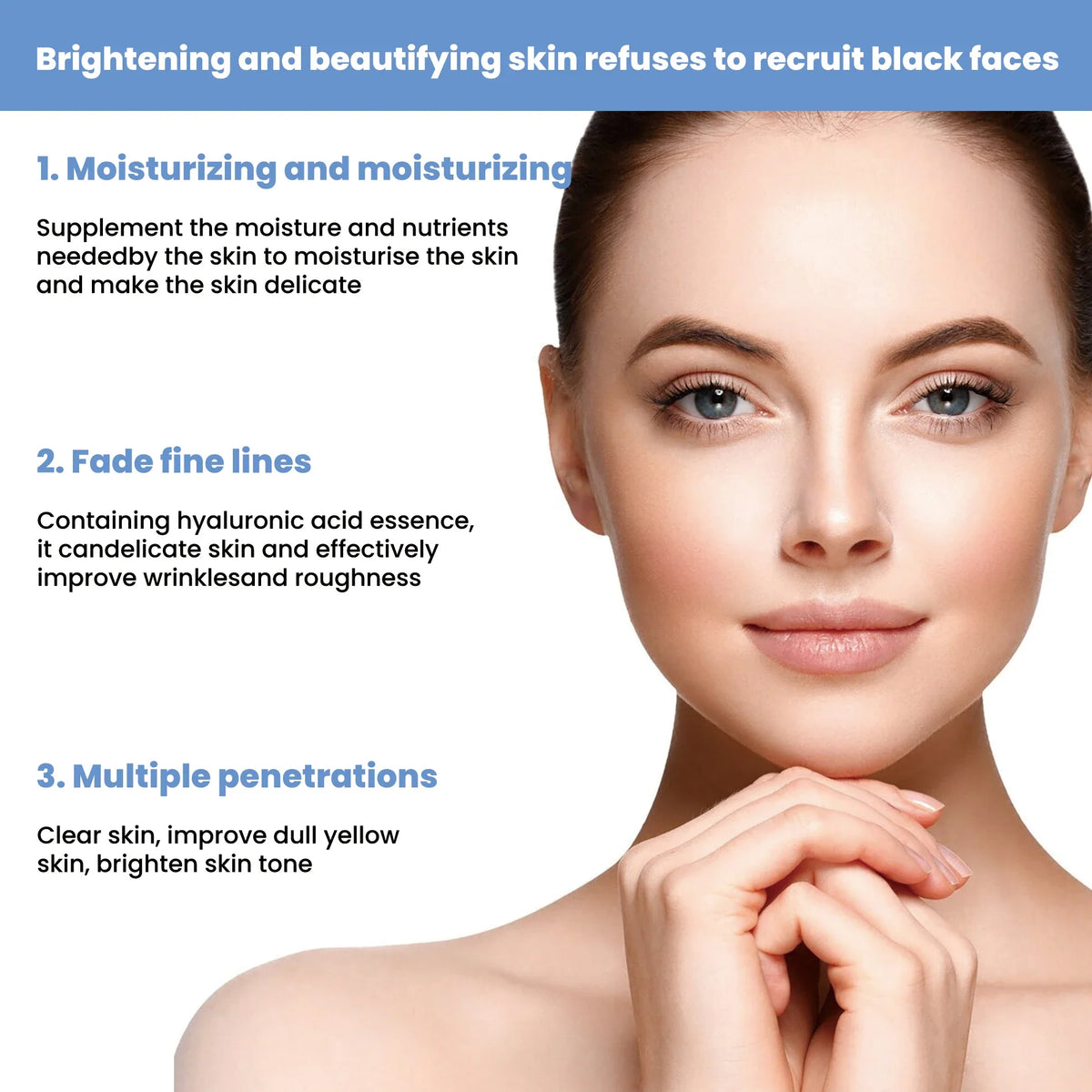 OUHOE Hyaluronic Acid Facial Serum – Firming & Brightening 15ml