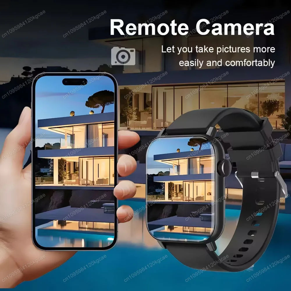 2026 Smart Watch Voice Calling Health Monitor IP68 Water Resistance