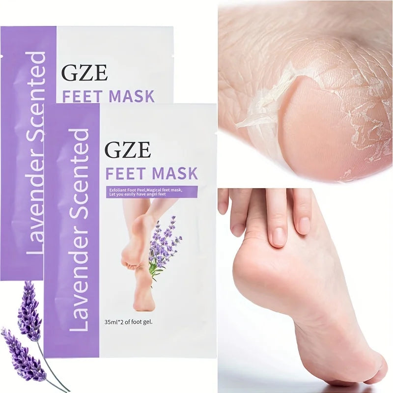 GZE Foot Peel Mask – Exfoliating Treatment for Smooth Feet