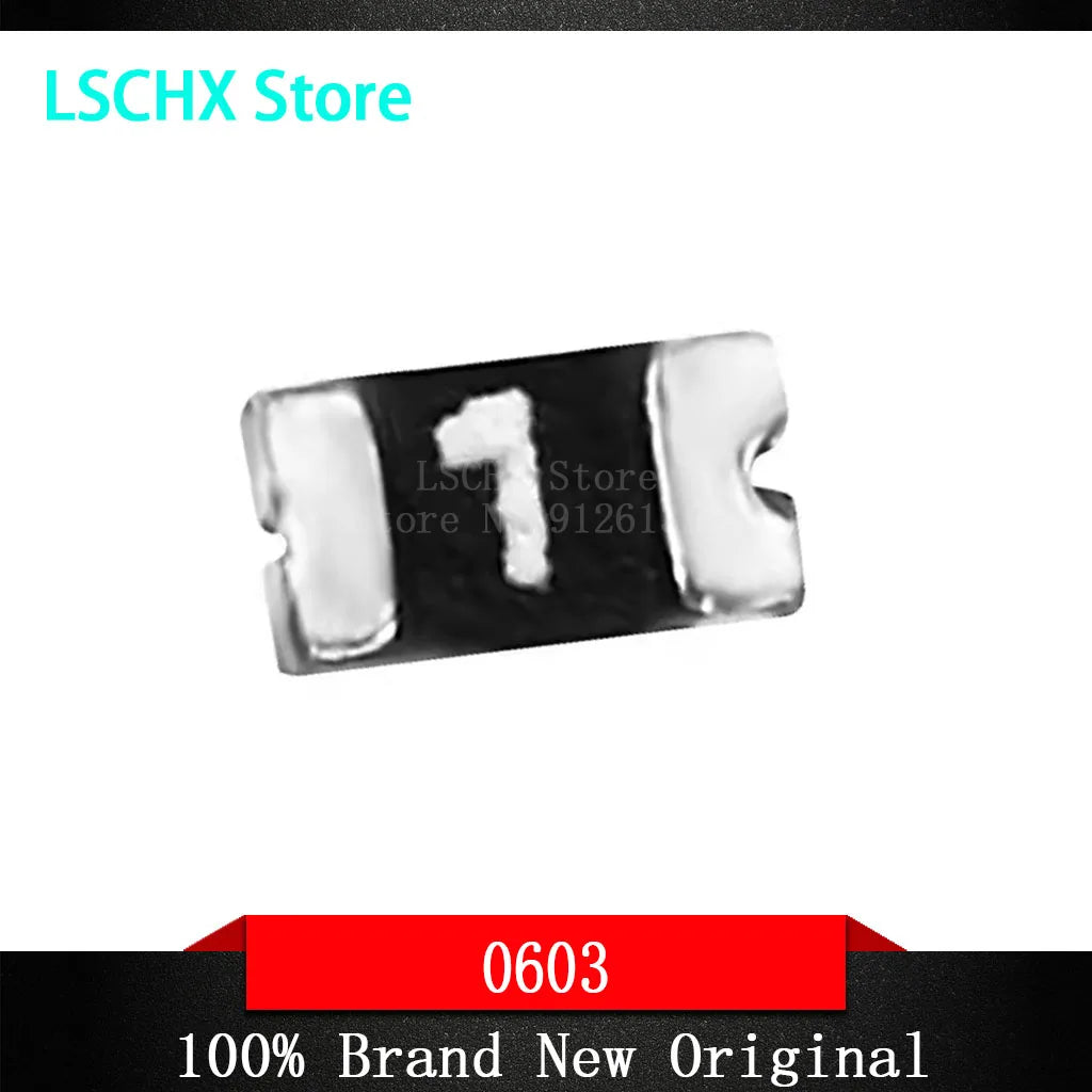 50Pcs PPTC Resettable SMD 0603 Fuse – 10mA to 1A, 30V/60V