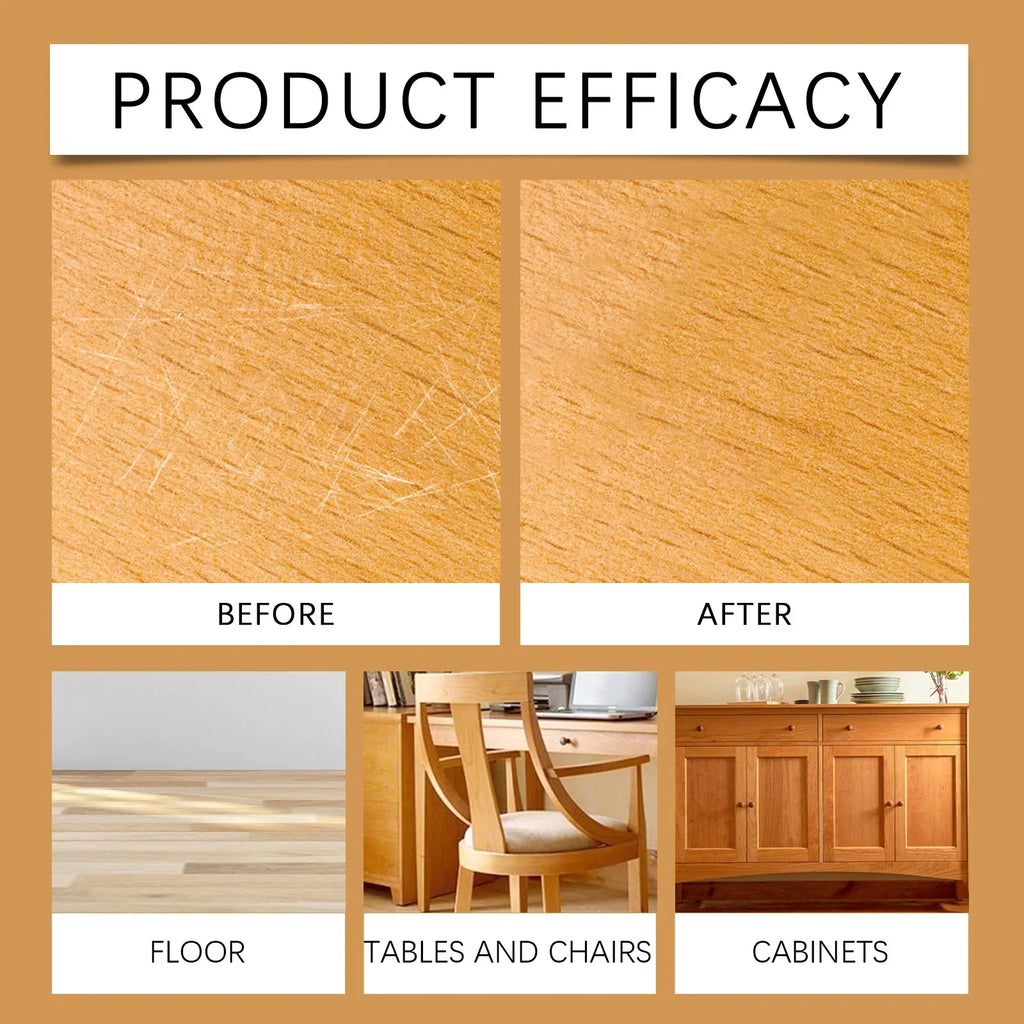 Wood Floor Scratch Repair Kit – Laminate, Hardwood & Bamboo