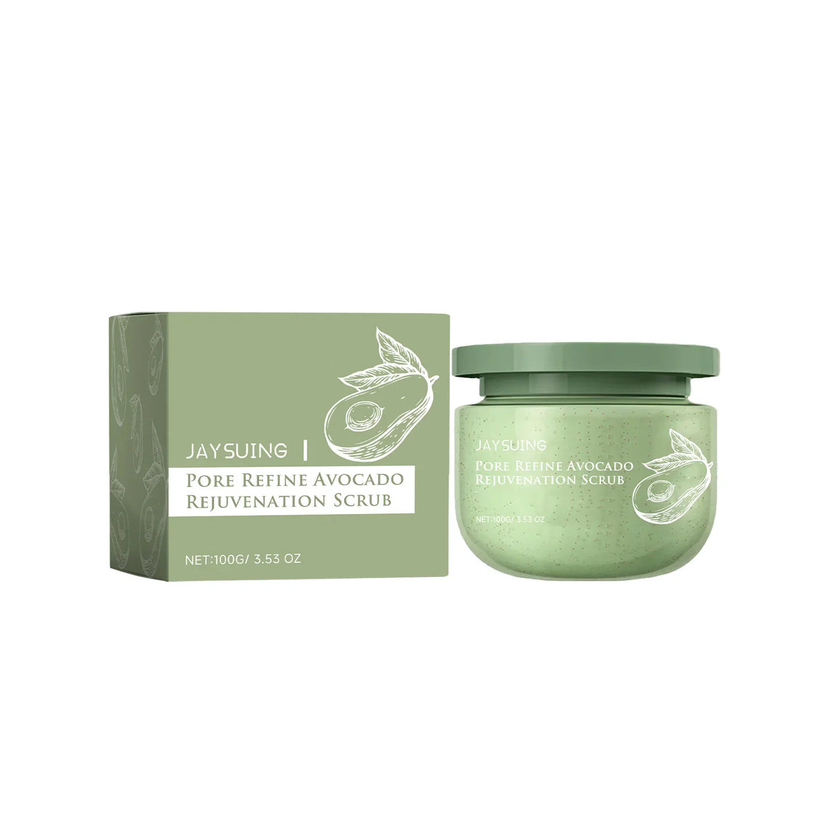 Avocado Body Scrub – Exfoliate, Brighten & Moisturize Skin