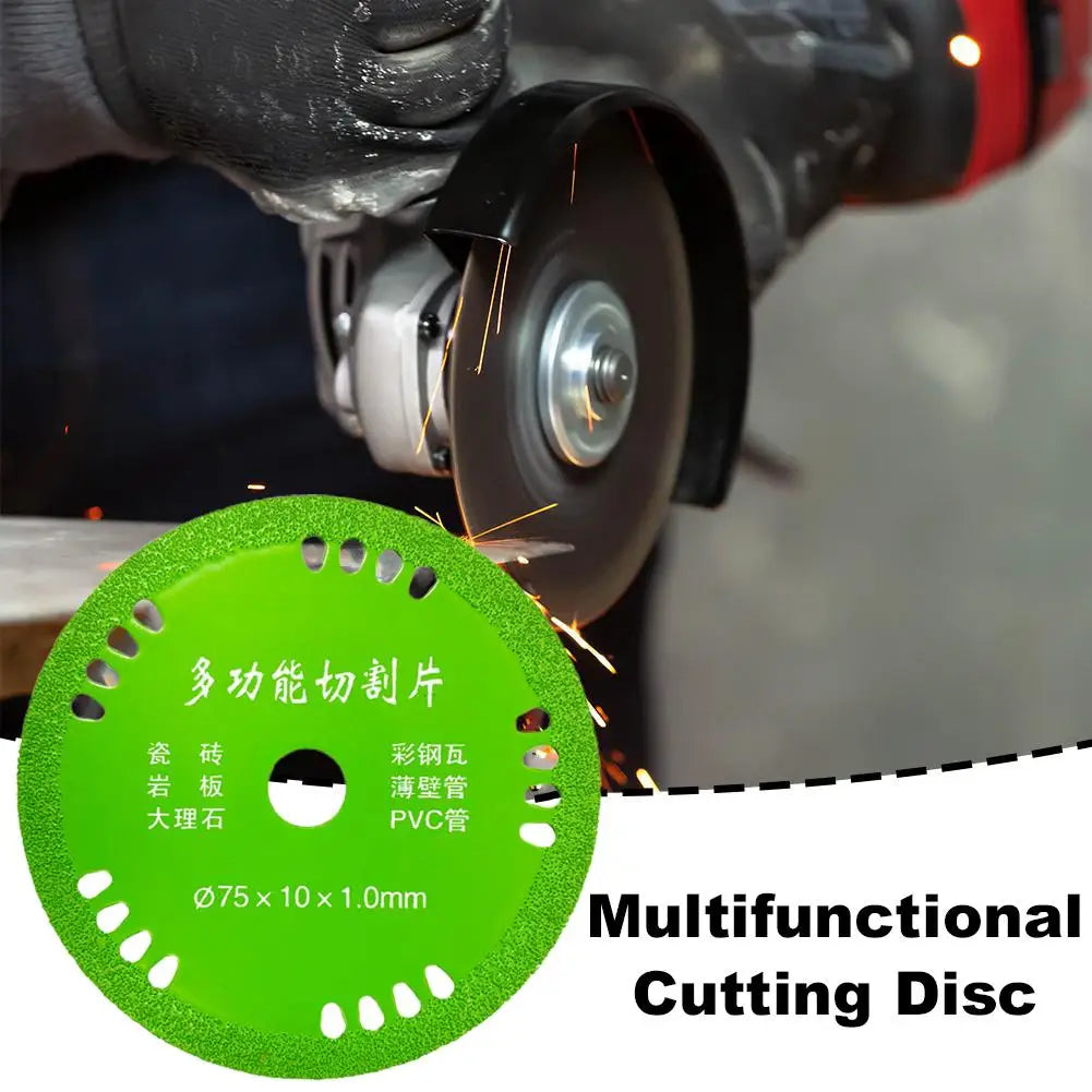 3-Pack 75mm Diamond Cutting Discs – Glass, Tile & Marble