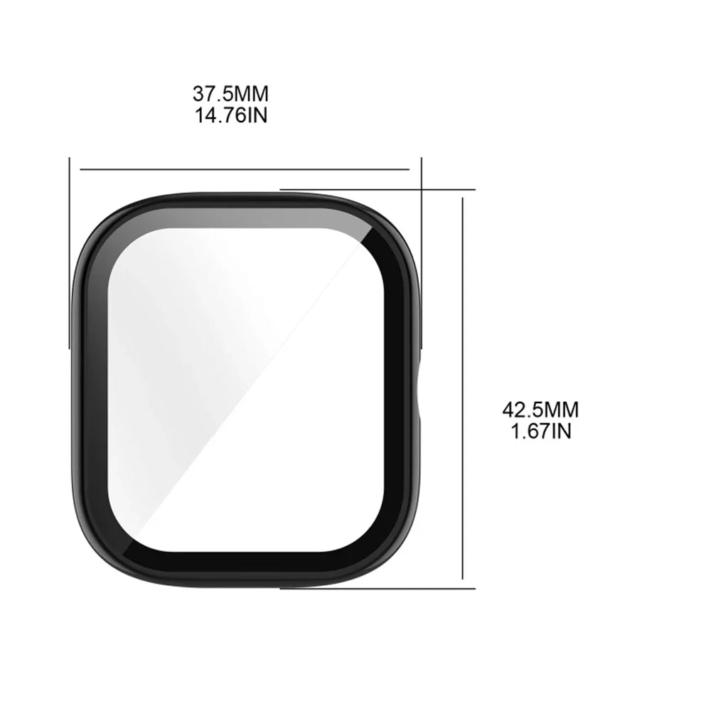 PC Case & Screen Protector for Amazfit GTS 4 Mini Watch